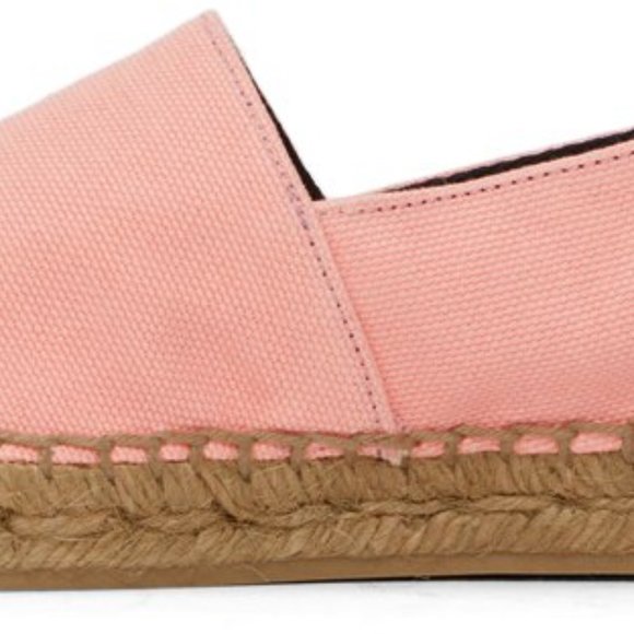 SAINT LAURENT Embroidered Espadrilles Canvas Eros Pink Size 8.5 US 38.5 EU - Picture 7 of 9